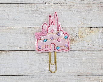 Pink Castle With Lights Planner Clip Paperclip
