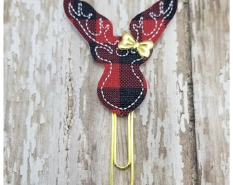 Deer Silhouette Planner Clip Paperclip