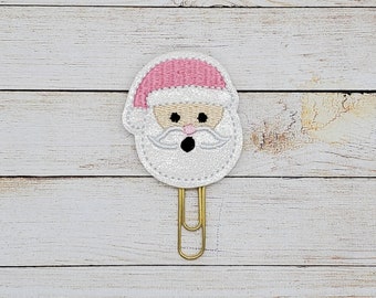 Surprised Santa  Planner Clip Paperclip
