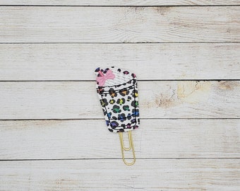 Bright Coffee Cup Planner Clip Paperclip