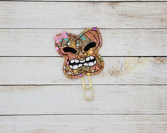 Tiki Mask Planner Clip Paperclip