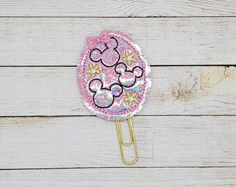 Swirly Egg Planner Clip Paperclip