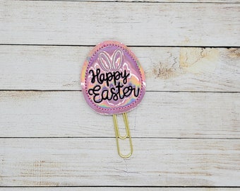 Happy Easter Egg Planner Clip Paperclip