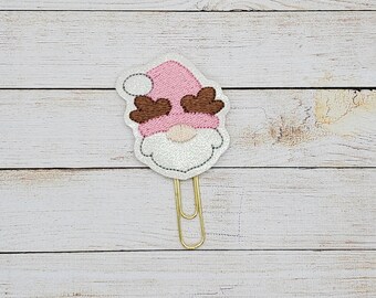 Reindeer Gnome Planner Clip Paperclip