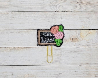 Chalk Board Planner Clip Paperclip