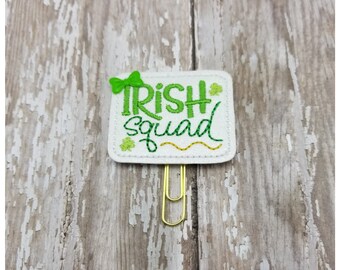Irish Squad Planner Clip Paperclip