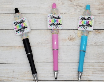 Sprinkle Kindness Beaded Planner Pen