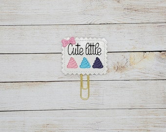 Cute Little S**ts Planner Clip Paperclip