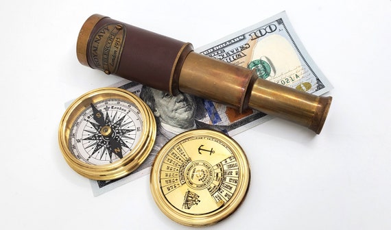 Brass Telescope 6 Miniature ROYAL NAVY 1915 Replica - Etsy