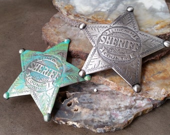 Insigne de shérif, Antique, Lawmen, Gunfighters The Wild West Outlaws Heroes, The Old West, Gunslingers, Cowboys, style vintage
