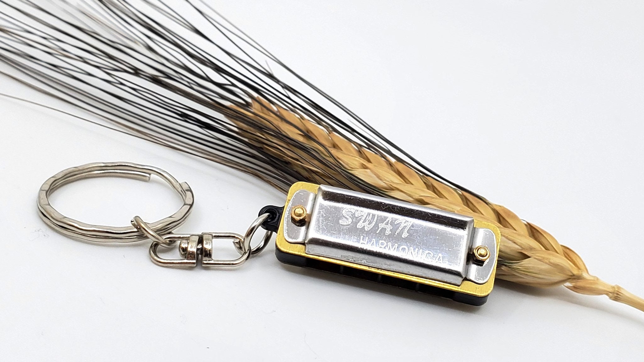 SWAN　HARMONICA　ハーモニカ　ネックレス　2個セット　極めて珍しい a3f1f473afde6409cc1bd353614933