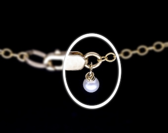 Pearl Clasp Charm - Add-on Accessory