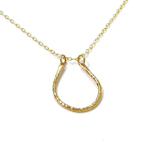 Charm Holder Necklace, Gold or Silver Memory Gift, Jewelry for Charms or Pendants, Drop Necklace, Add Your Own Charms Mother or Grandma Gift