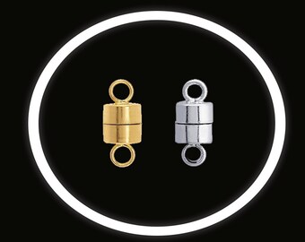 Magnetic Clasp Upgrade, Sterling Silver or Gold Filled, Easy On and Off