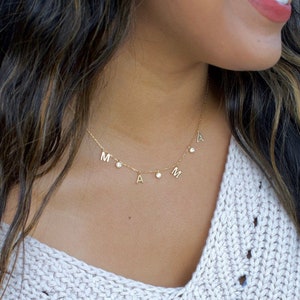 Collier maman| collier maman délicat | pendentif maman