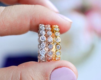 Eternity band ring| Wedding Band