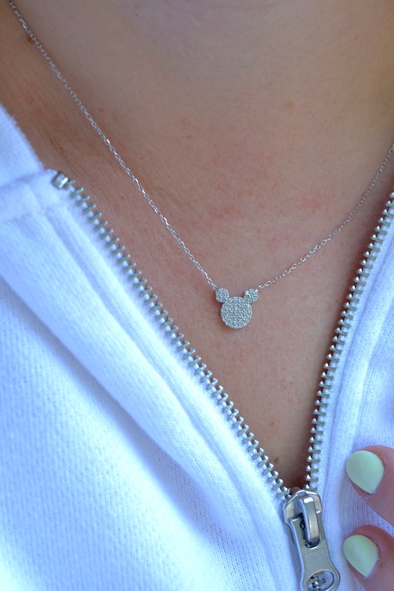Dainty 2024 disney necklace