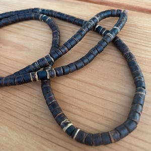 Coconut Shell Hippie Bead Necklace