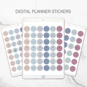 Digital Planner Stickers | Neutral Color | for GoodNotes, Notability, Etc. | Clipart | 200+ Stickers