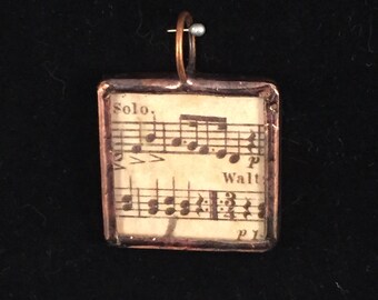 Music Score Pendant #30,191