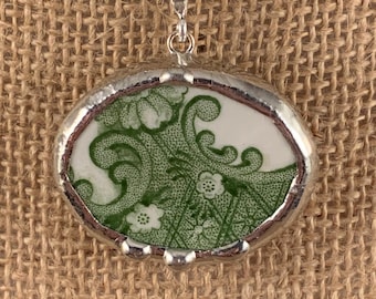 Broken China Pendant -  #31,927