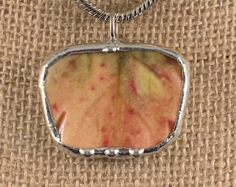 Broken Majolica China Pendant -  #31,237