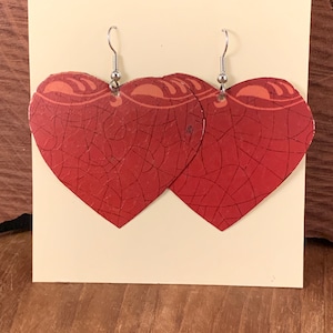 Vintage Tin Earrings  ---  #21,130