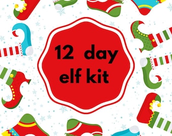 2024 elf kit! elf antics, Christmas elf, easy elf, day by day