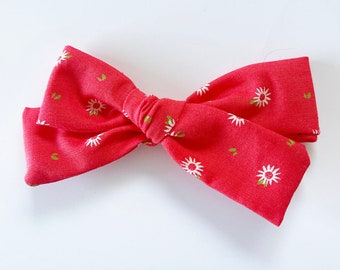 Blue and red Floral single