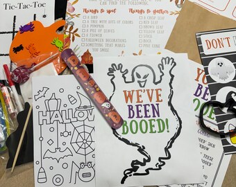 Halloween activity kit, kids activity’s, Halloween party, preschool activities, first halloween