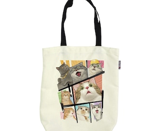 Oh! My dog / Oh! My cat Foldable shoulder bag Canvas Reduce global warming