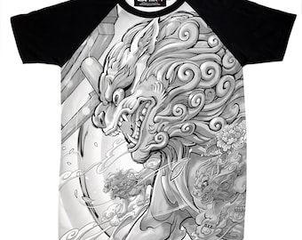 Koma Inu The Guardian of Shrine  Yami T-shirt