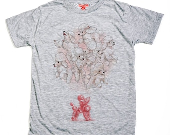 Poodle dog Balloon T-Shirt