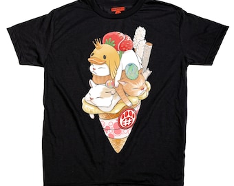 Icecream cone Cat  T-shirt
