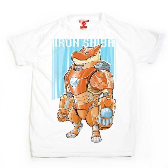 Iron Shiba Inu Dog T Shirt