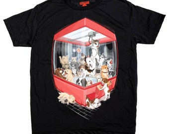 Crane game Dog T-shirt