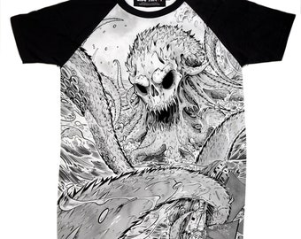 Kraken The Giant Octopus Yami T-shirt