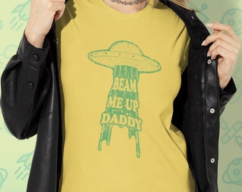 S-3X | Beam Me Up Daddy UFO T-Shirt