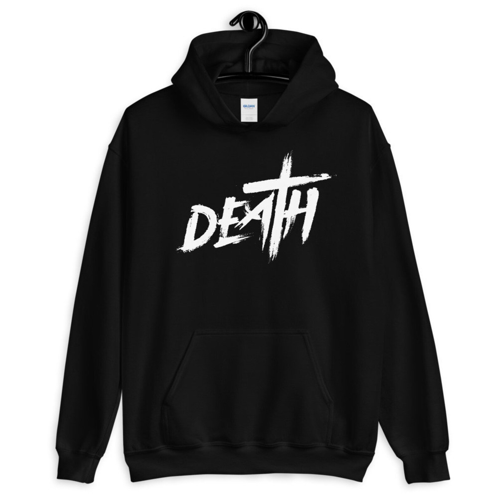 Unisex Hoodie Death Hoodie Heavy Metal Hoodie Punk Rock Etsy