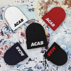 Gorro con puños ACAB