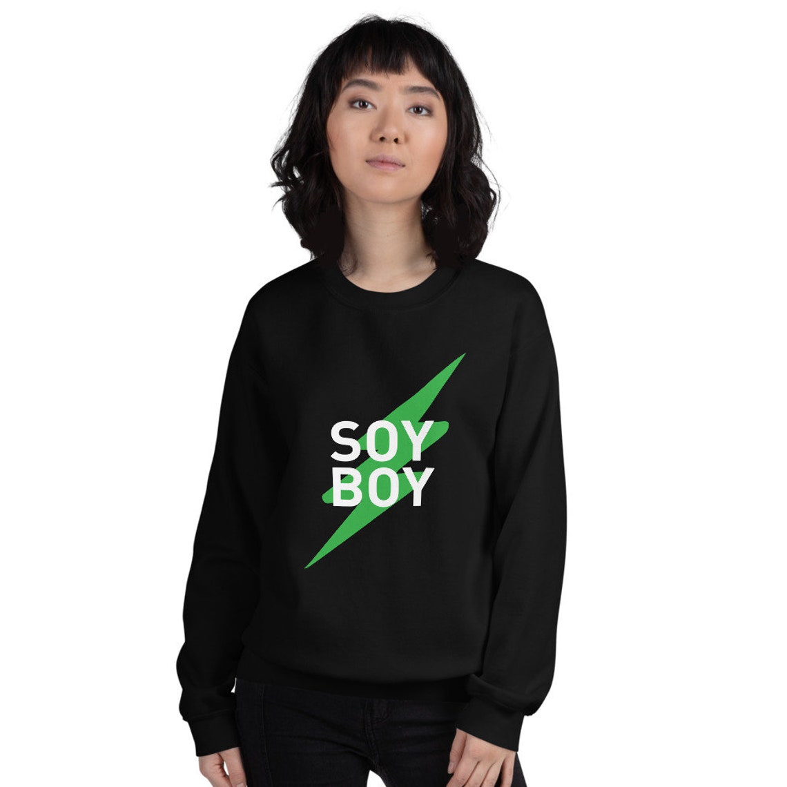 Unisex Sweatshirt Soy Boy Shirt Funny Meme Shirt Soy Sauce Etsy
