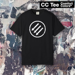 S-5X | Iron Front T-Shirt Three Arrows Antifa Tee Anti-Fascist Apparel