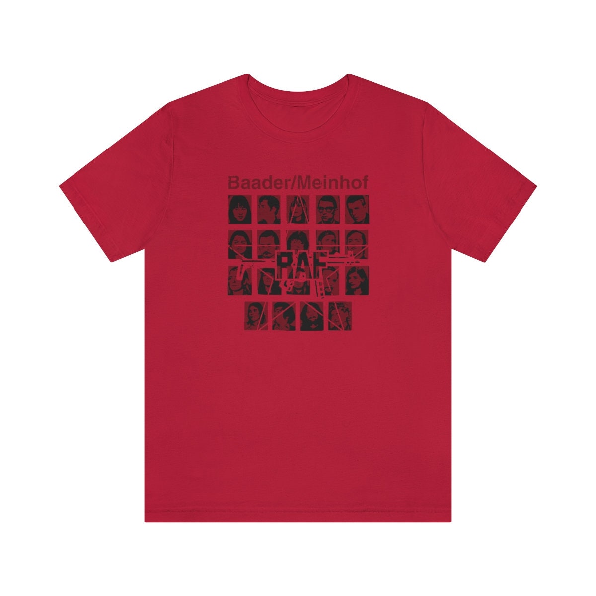 S-3X T-shirt Baader Meinhof Shirt RAF 