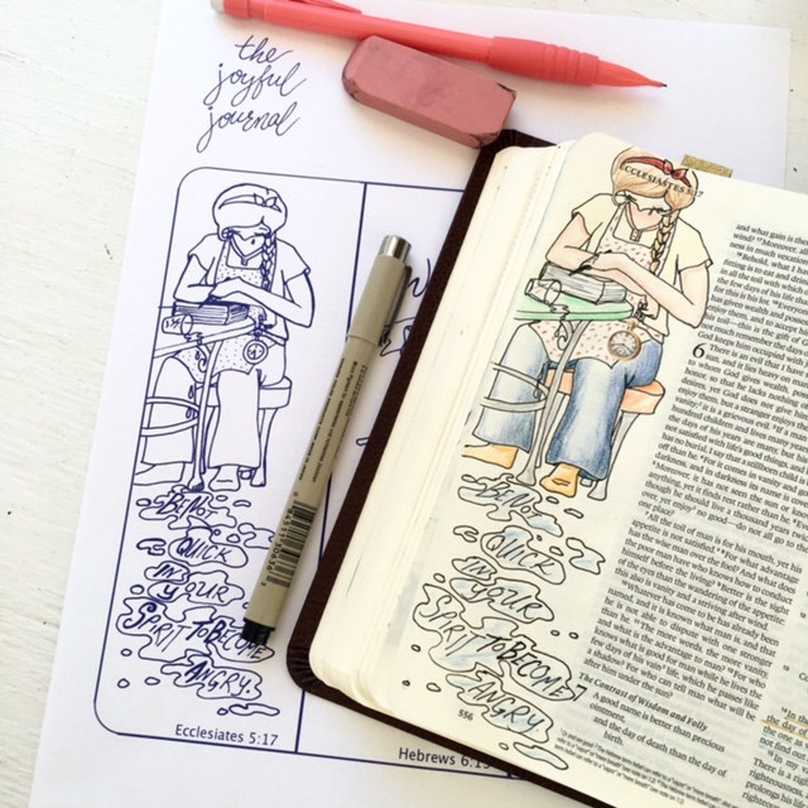 Bible Journaling Digital Download Etsy