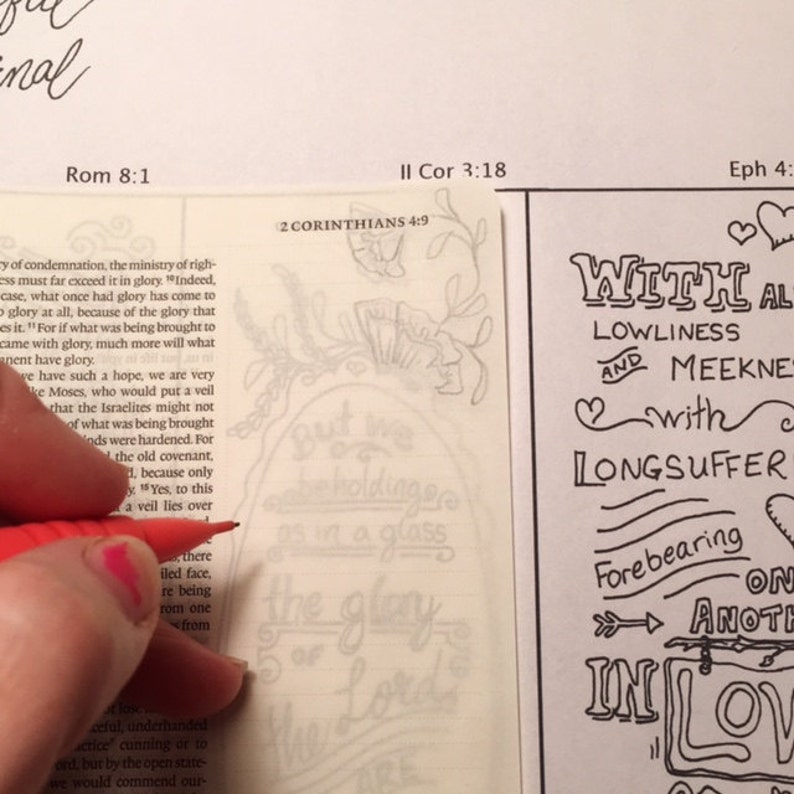 Bible Journaling Digital Download Etsy