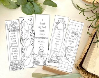 Bible Journaling Digital Download tracing template, cottage core, printable coloring page, tea time, floral, remembrance, joy theme