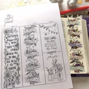 bible Journaling Digital Download