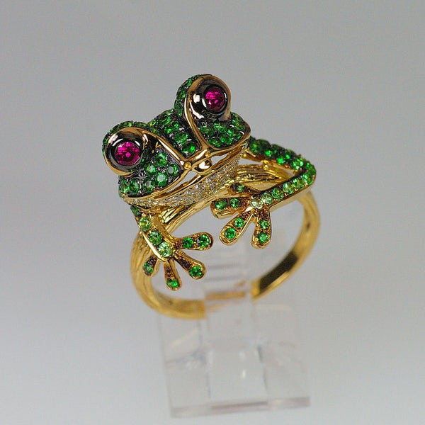 Frog Ring Etsy