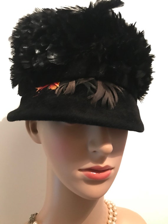 velour bucket hat