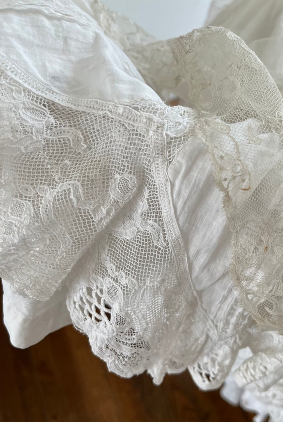 Stunning vintage wedding skirt.